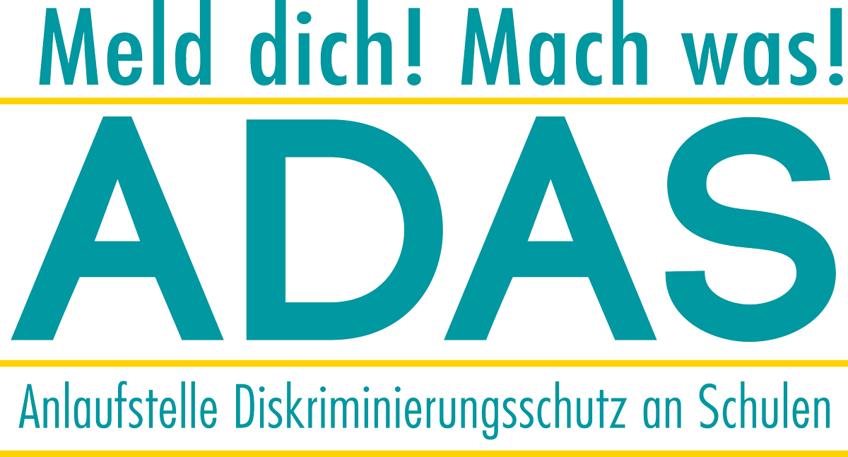 Logo von ADAS – Anlaufstelle für Diskriminierungsschutz an Schulen