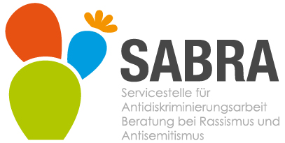 Logo von SABRA – Servicestelle für Antidiskriminierungsarbeit, Beratung bei Rassismus und Antisemitismus