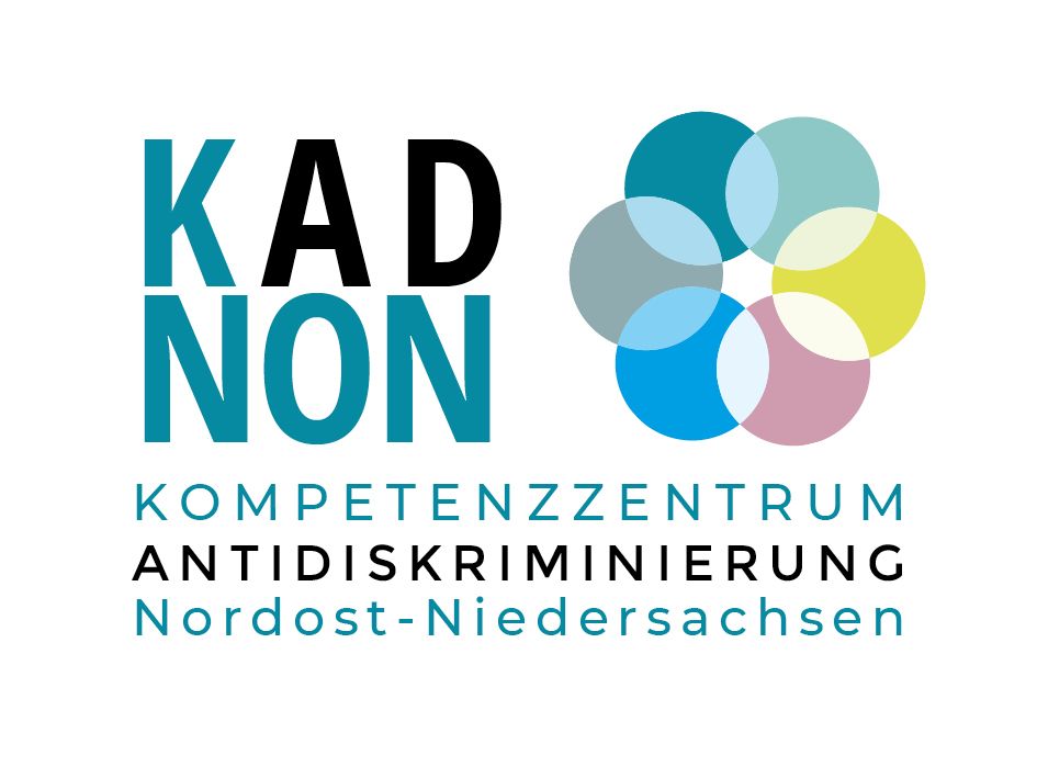 Logo von KADNON (Kompetenzzentrum Antidiskriminierung Nordost-Niedersachsen) angesiedelt bei diversu e.V.