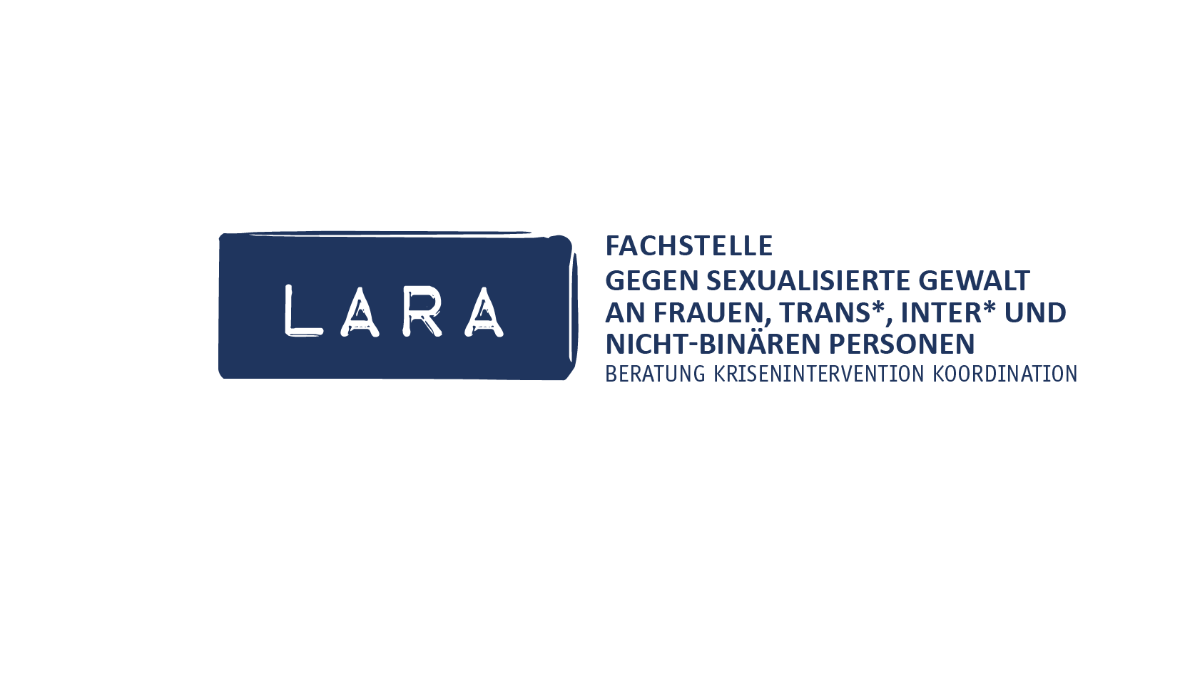 Logo von LARA e.V. - Fachstelle gegen sexualisierte Gewalt an Frauen, trans*, inter* und nicht-binäre Personen